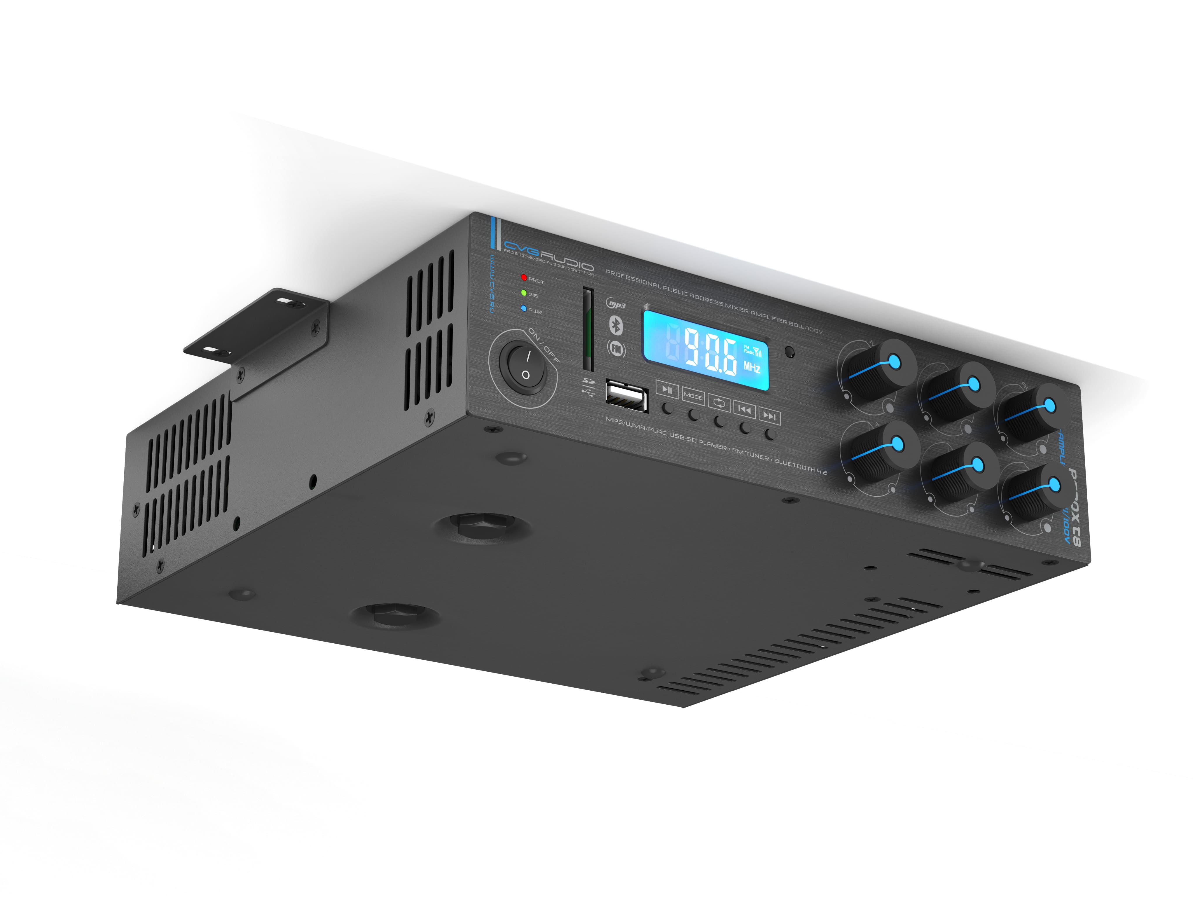 Трансляционный микшер-усилитель CVGaudio ReBox T8 для систем Public Address, 80W(100V)